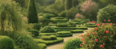 În imagine este o scenă detaliată care prezintă un peisaj urban modern, cu clădiri înalte și străzi aglomerate, sub un cer albastru luminos, în timpul unei zile însorite.