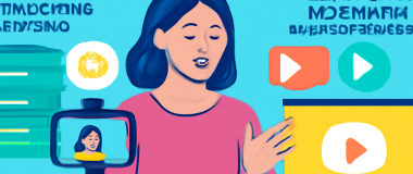 Desen detaliat al unei pisici pufoase cu ochi albaștri, așezată pe o pătură roșie într-o cameră luminoasă.