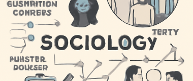 Desen digital al unui peisaj montan la apus, cu un cer portocaliu și munți în depărtare, având un lac liniștit în prim-plan.