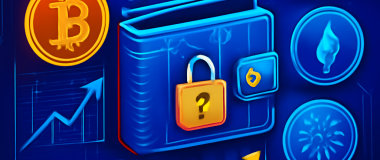 Desen animat cu un urs panda drăguț care ține un balon colorat într-un peisaj de pădure plin de flori și copaci verzi.