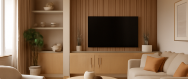 Desen detaliat al unei păduri fermecate la apus, cu copaci înalți și raze de lumină aurie care străbat printre frunze, animale sălbatice în depărtare și o atmosferă magică și liniștită.